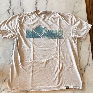 Men's Graphic Tee in Light Gray